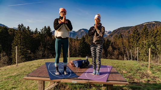 Meditation in den Bergen mit BOLSTair — verschiedene Meditationsarten